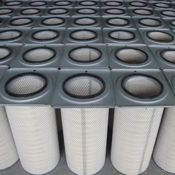 Polyester Dust Filter Cartridge. Filter cartridge