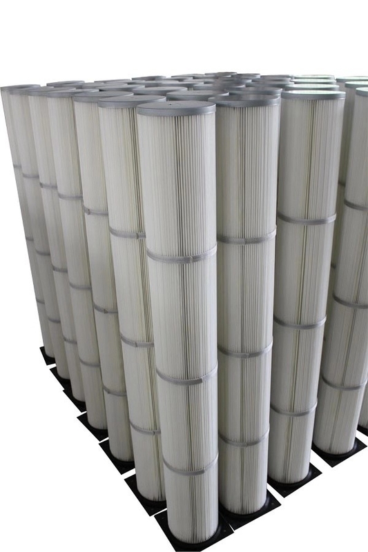 Filter Turbin Gas Ramah Lingkungan / Sistem Udara Masuk Gas Turbin Area Besar
